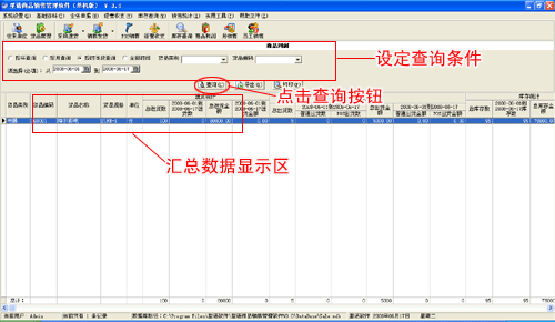 商品利润统计截图